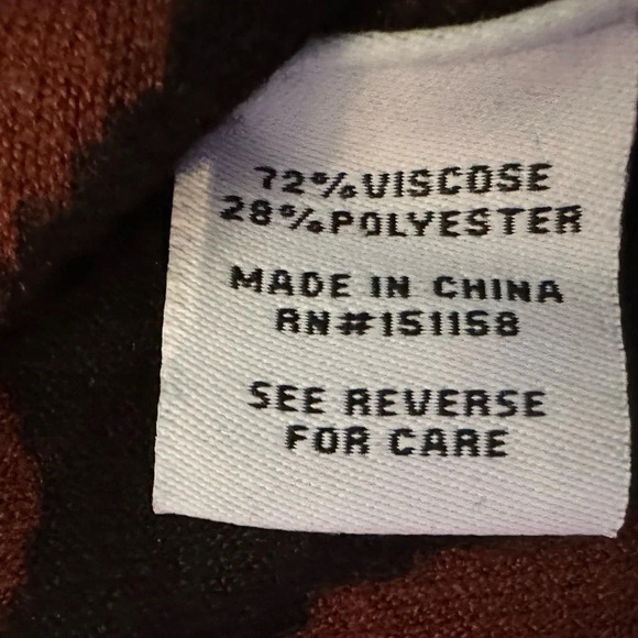 525 Womens Mixed Leopard Cardigan Sweater Size M - Picture 8 of 11